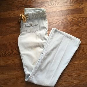 Vintage Abercrombie & Fitch sky blue cords
